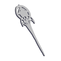 Small Hair Pin 3D Printing 404885