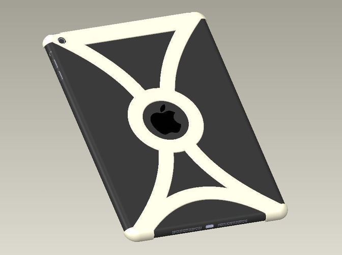 iPad Air Slim Case 3D Print 40493