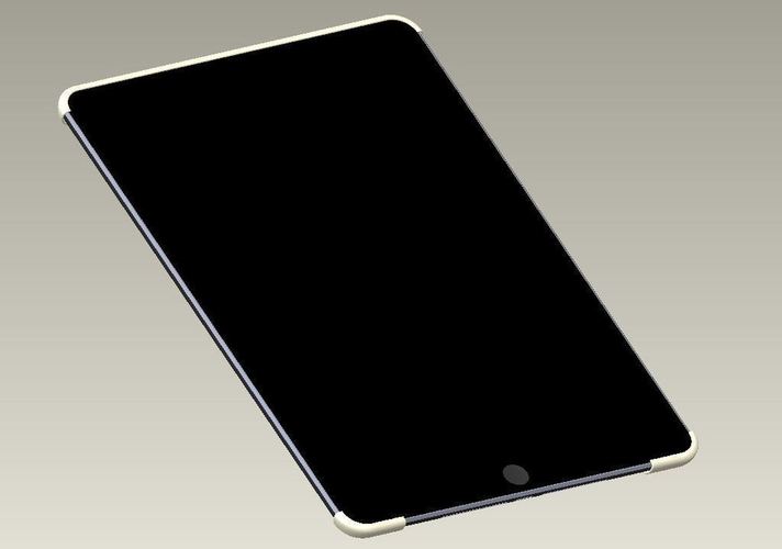 3D Printed iPad Air Slim Case by Matthew Kirby Pinshape
