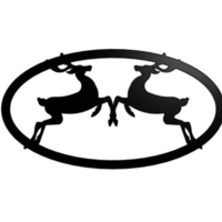 Wall Art Reindeer - Thumbnail 1