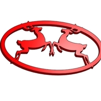 Wall Art Reindeer - Thumbnail 2