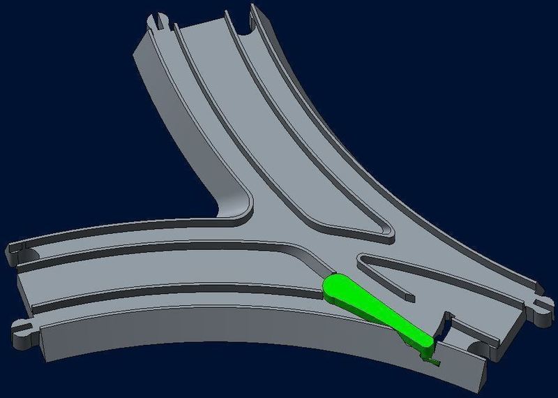 Thomas Train - Split Curve