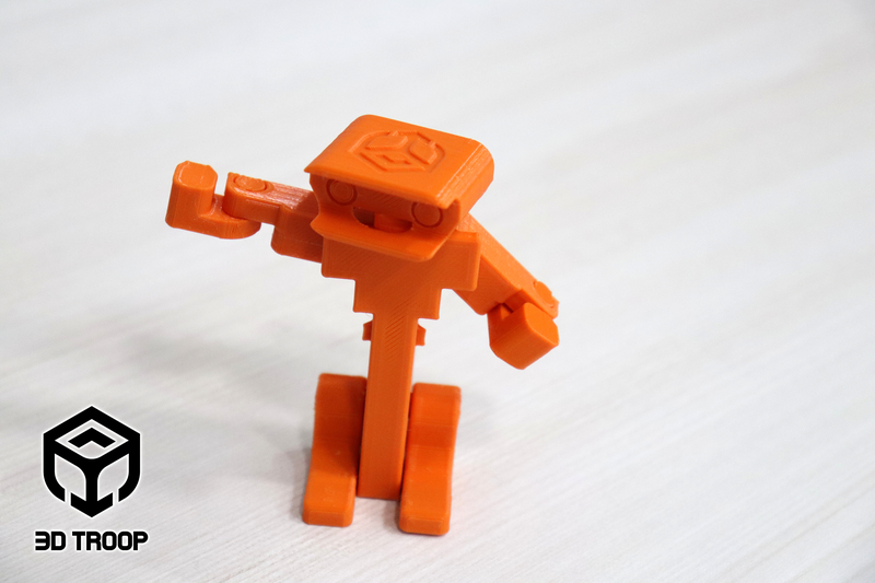 3DTROOP BOT 01 - PRINT IN PLACE