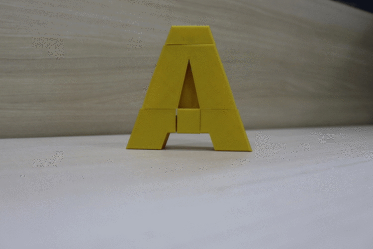 LETTER ROBOT A 3D Print 405178