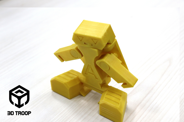 LETTER ROBOT A 3D Print 405183