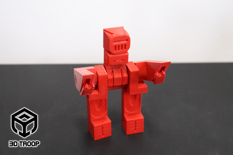 LETTER ROBOT E 3D Print 405210