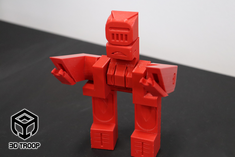 LETTER ROBOT E 3D Print 405211