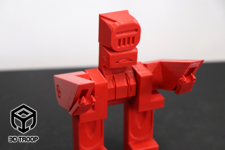 LETTER ROBOT E 3D Print 405212