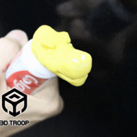 DINO TOOTHPASTE CAP - Thumbnail 1