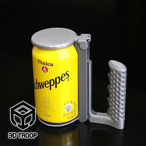 AUTOMATIC CAN HOLDER 3D Print 405240