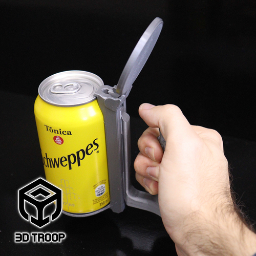 AUTOMATIC CAN HOLDER 3D Print 405241