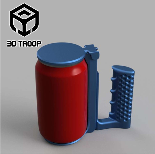 AUTOMATIC CAN HOLDER 3D Print 405244