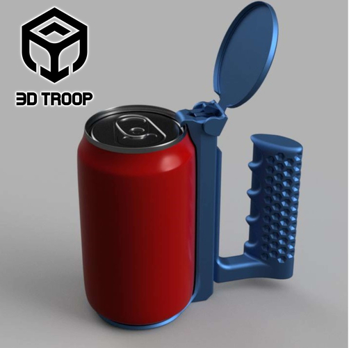 AUTOMATIC CAN HOLDER 3D Print 405245