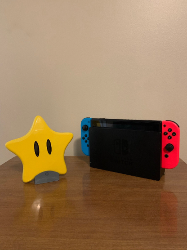 Power Star Nintendo Switch Cartridge Case 3D Print 405248