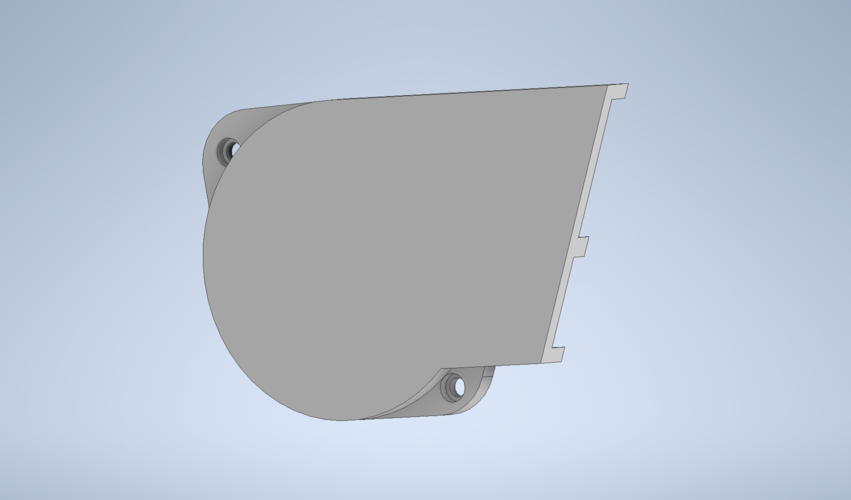 Ender 3 PSU Fan Guard (short printing time version) 3D Print 405278