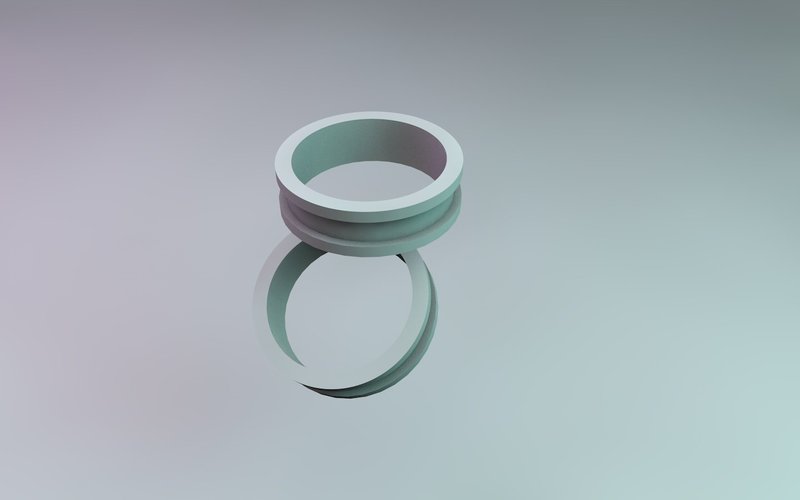 Basic ring 3D Print 40533