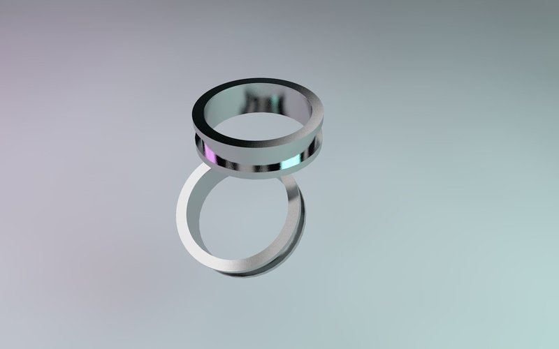 Basic ring 3D Print 40534
