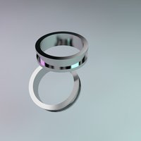 Small Basic ring 3D Printing 40534