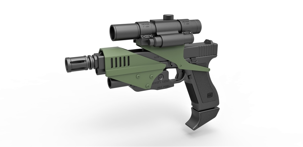 Pistol M70 from Space Above and Beyond TV series 1995