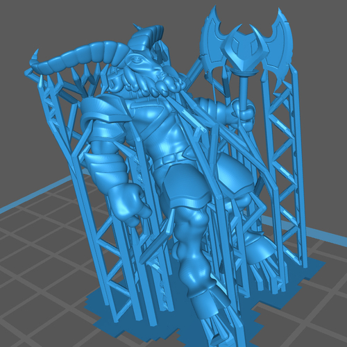 Beastman - Goat-Man - Warrior of Chaos 3D Print 405484
