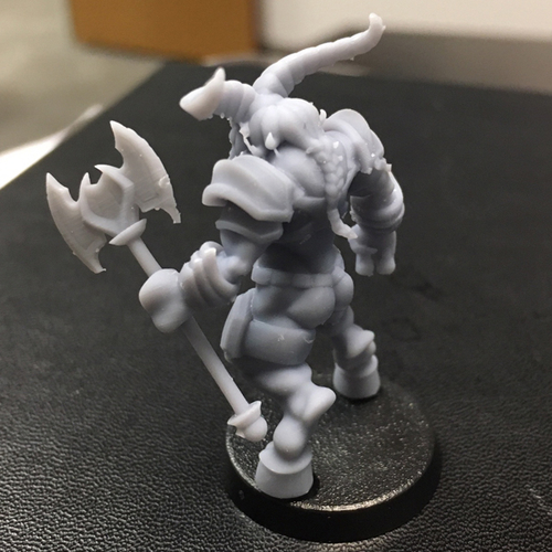 Beastman - Goat-Man - Warrior of Chaos 3D Print 405488