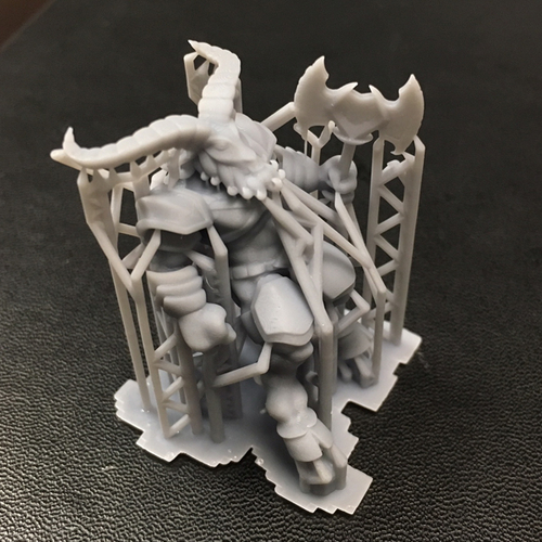 Beastman - Goat-Man - Warrior of Chaos 3D Print 405489