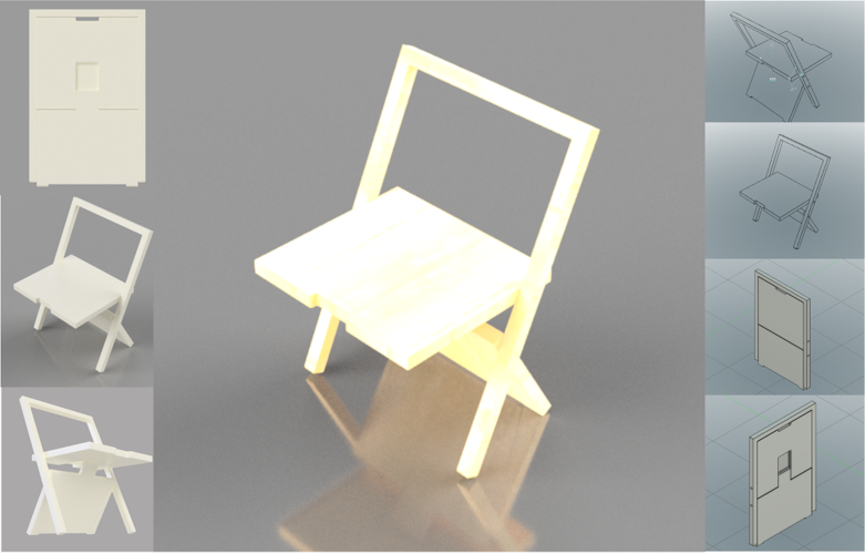 Chair 3D Print 405529