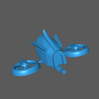 Small SMOOTH SECURITY DRONE 3D Printing 405544