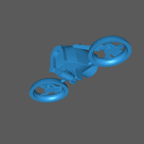 SMOOTH SECURITY DRONE 3D Print 405545