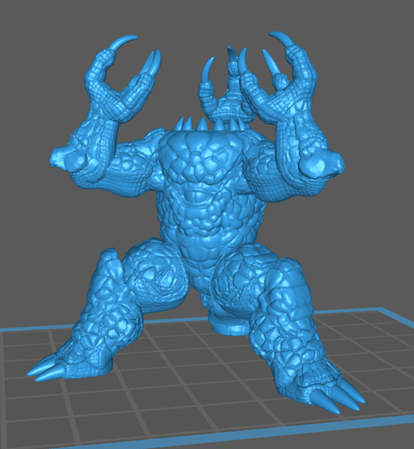 Xorn / Zorn / Rock-Monster 3D Print 405550