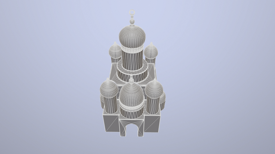 Mosque 3D Print 405556