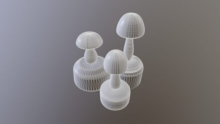 mushroom 3D Print 405560