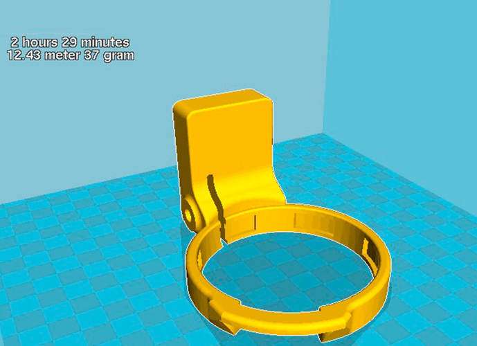 Lens clamp for Tamron 70-300 3D Print 405665