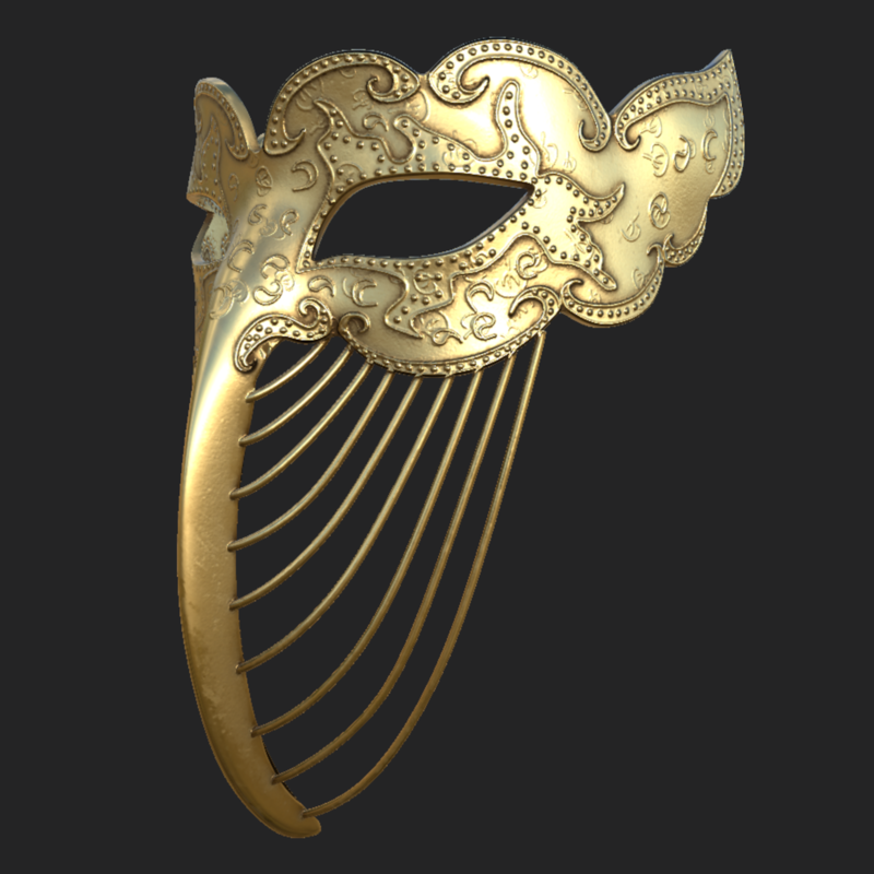 Mother Miranda mask from Resident Evil Village