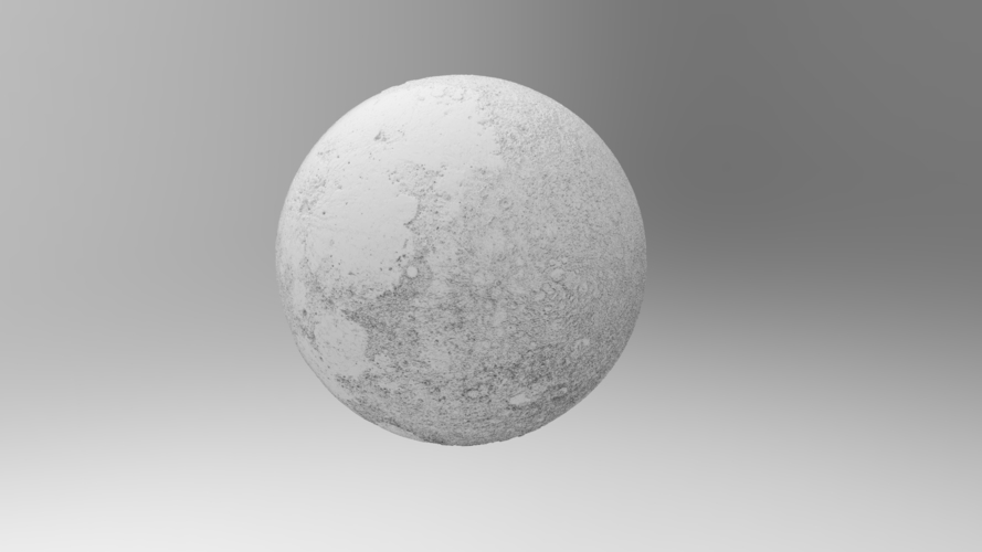 real moon 3D Print 405720