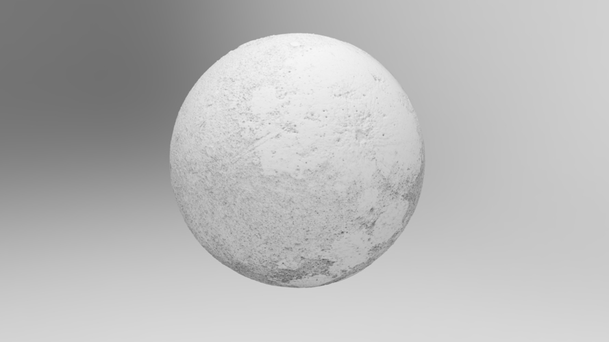 real moon 3D Print 405721