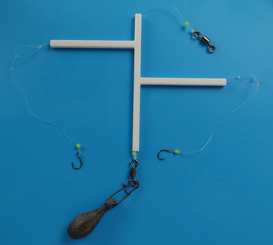 Fishing rig object to prevent tangling 3D Print 405807