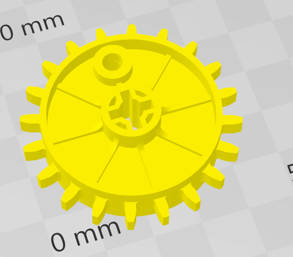 Lego, roue pour chenille 3D Print 405944