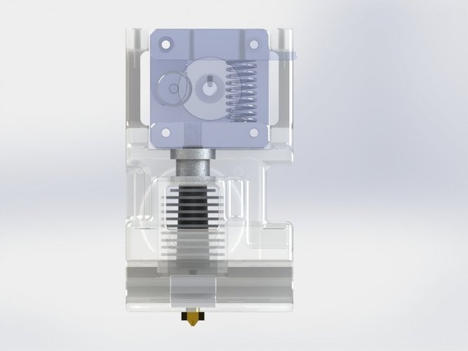 Da Vinci 1 3D Printer - E3D Hotend with MK8 Extruder ver.1 3D Print 40595