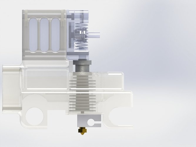 Da Vinci 1 3D Printer - E3D Hotend with MK8 Extruder ver.1 3D Print 40596