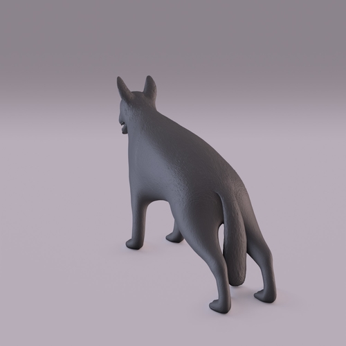 German Shepherd 3D Print 405996