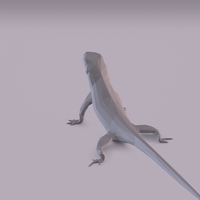 Lizard low poly - Thumbnail 7