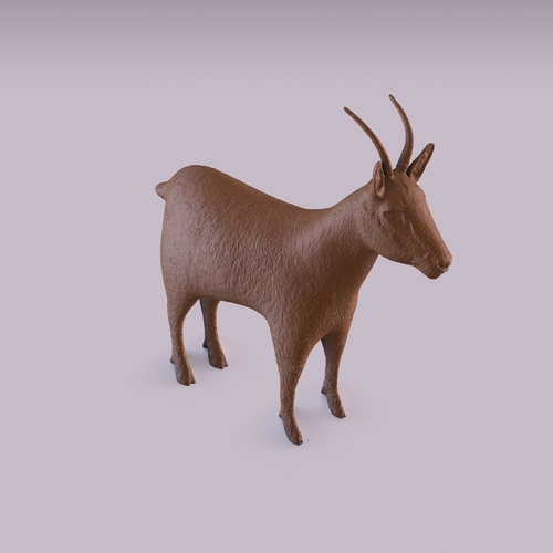 Goat 3D Print 406015