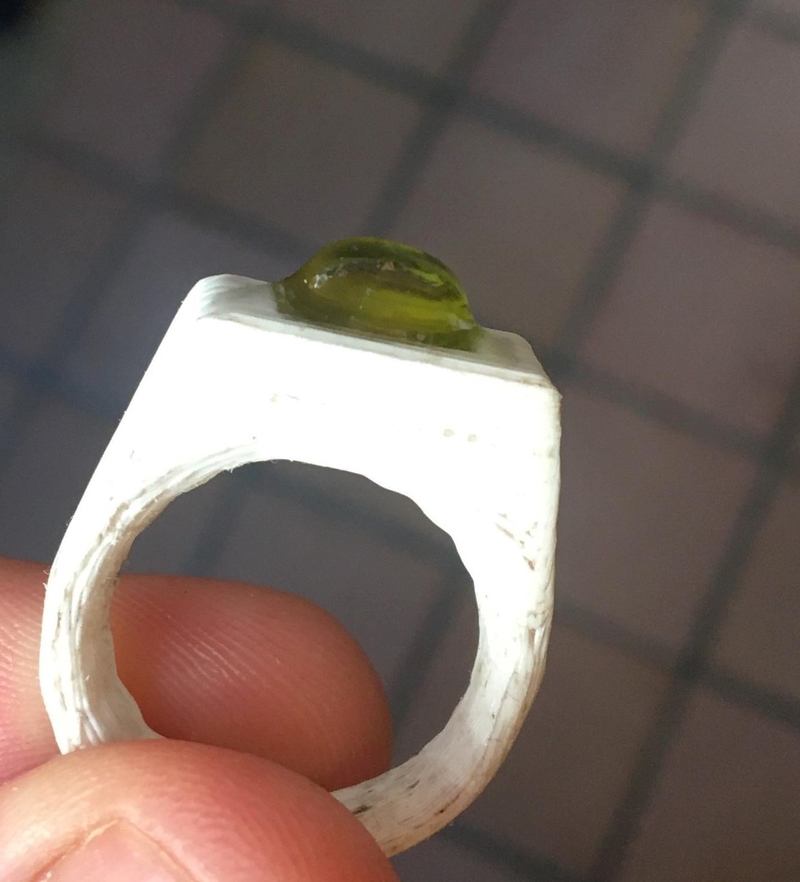 Customizable ring  / Bague personnalisable 