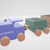 Small train 3D Printing 406089
