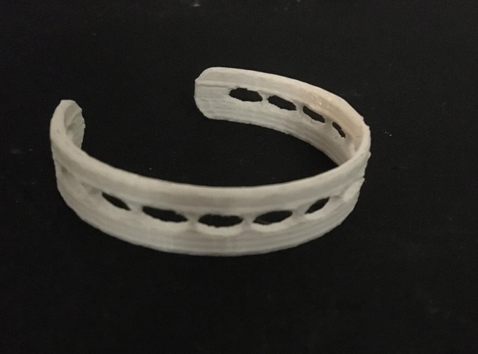 Bracelet ouvert / Open Bracelet 3D Print 406097