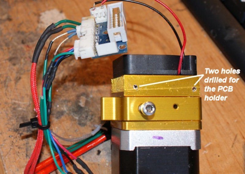 UP Mini parts for entire extruder replacement with an extruder f