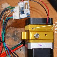 Small UP Mini parts for entire extruder replacement with an extruder f 3D Printing 40611
