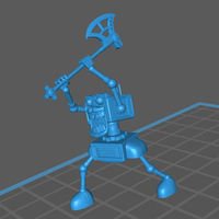 Small Modron - Duodrone - Geometric Warrior 3D Printing 406135