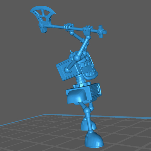 Modron - Duodrone - Geometric Warrior 3D Print 406136